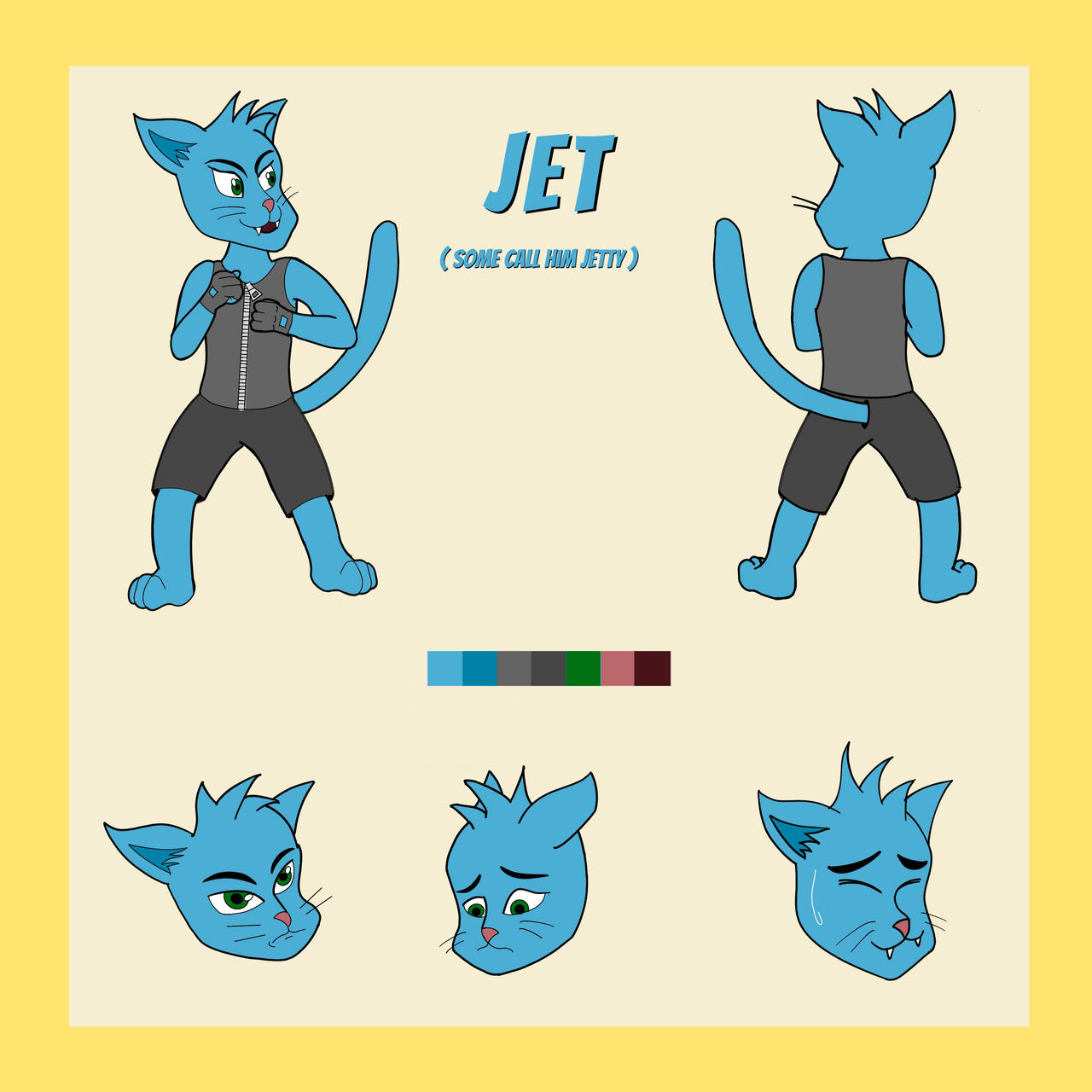 Reference sheet: Jet by ramav7 on DeviantArt