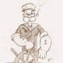 Daily Sketch Challenge Popeye