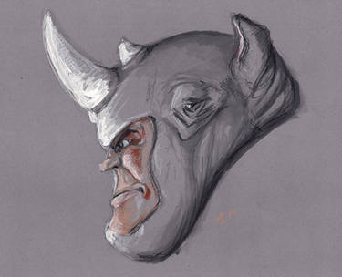 Daily Sketch Challenge The Rhino