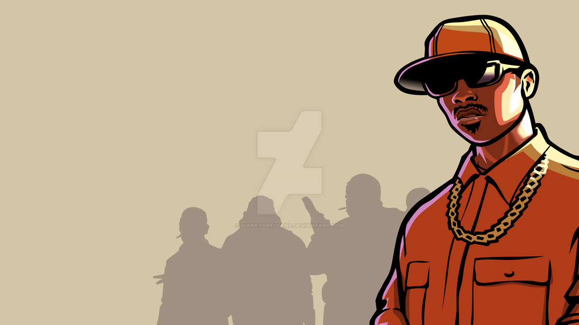 CJ From Grand Theft Auto:San Andreas Remastered HD by GiankyOrellana on
