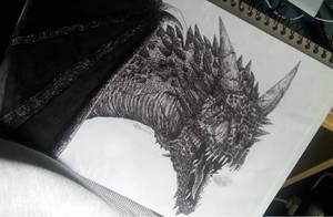 Just a black dragon