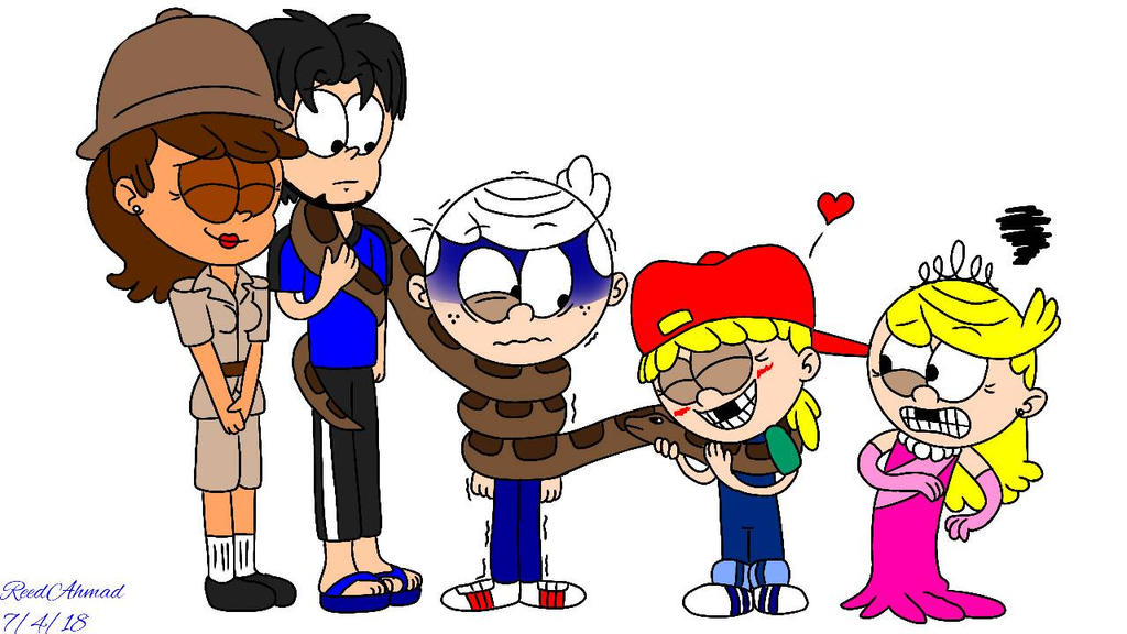 Petting a reticulated python by RidhuanAhmad on DeviantArt