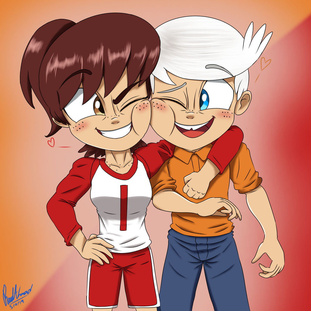 Lincoln and Lynn by ReedAhmad on DeviantArt
