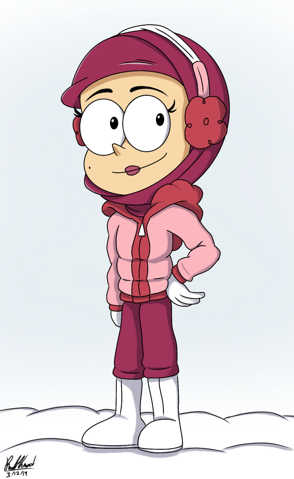 Parvana on winter outfit by RidhuanAhmad on DeviantArt