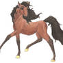 Esmeralda As A Horse