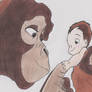 Kala And Baby Tarzan