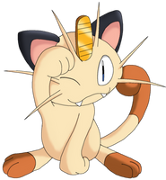 50 Pokemon #26-Meowth