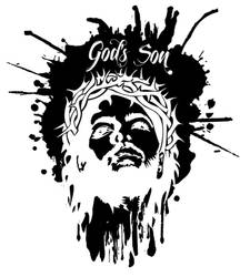 God's Son Tattoo Design