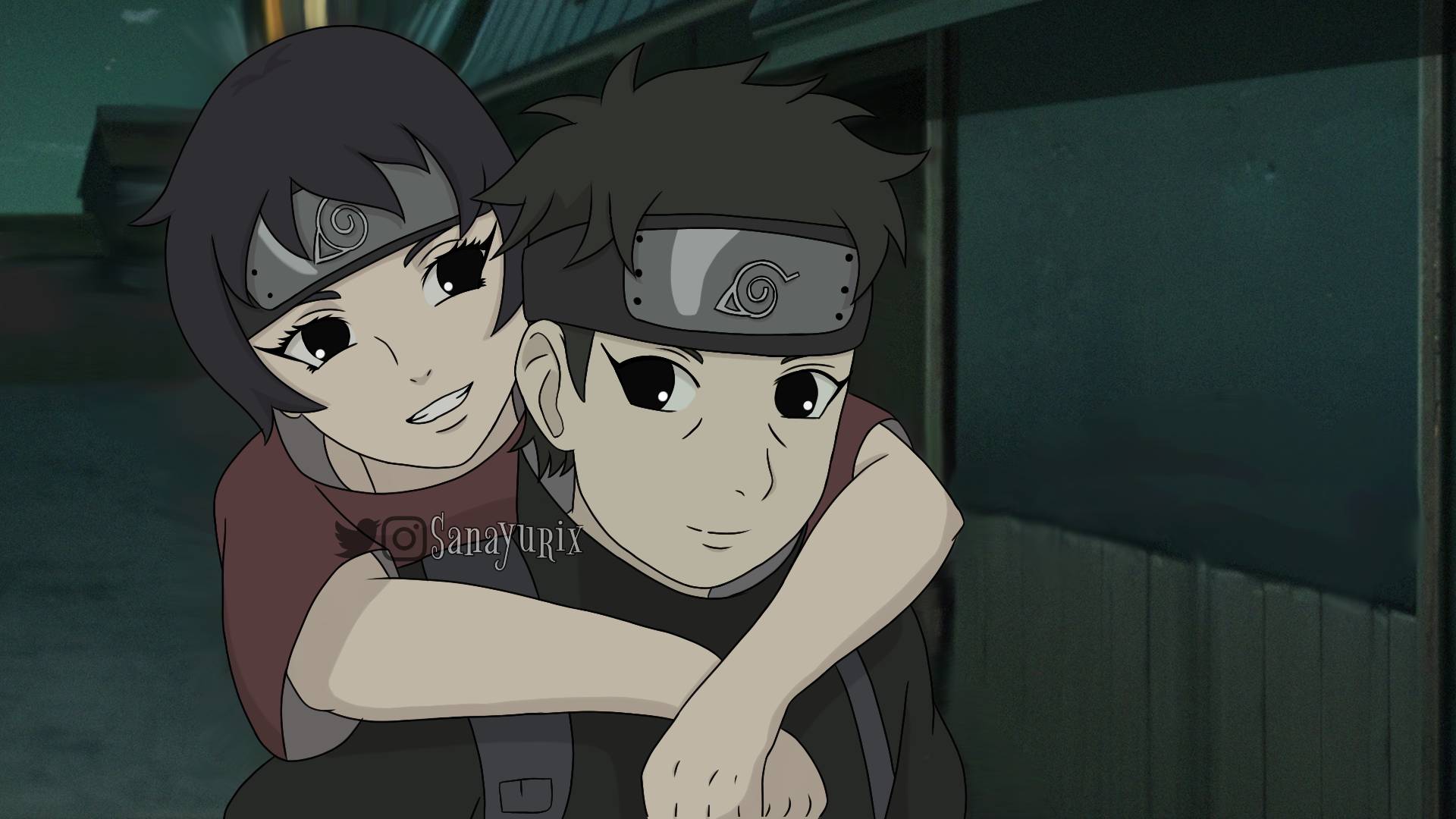 Shisui and Shisuta Uchiha by Sanayurix on DeviantArt