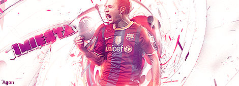 Andres Iniesta Sign by AgonnGFX on DeviantArt