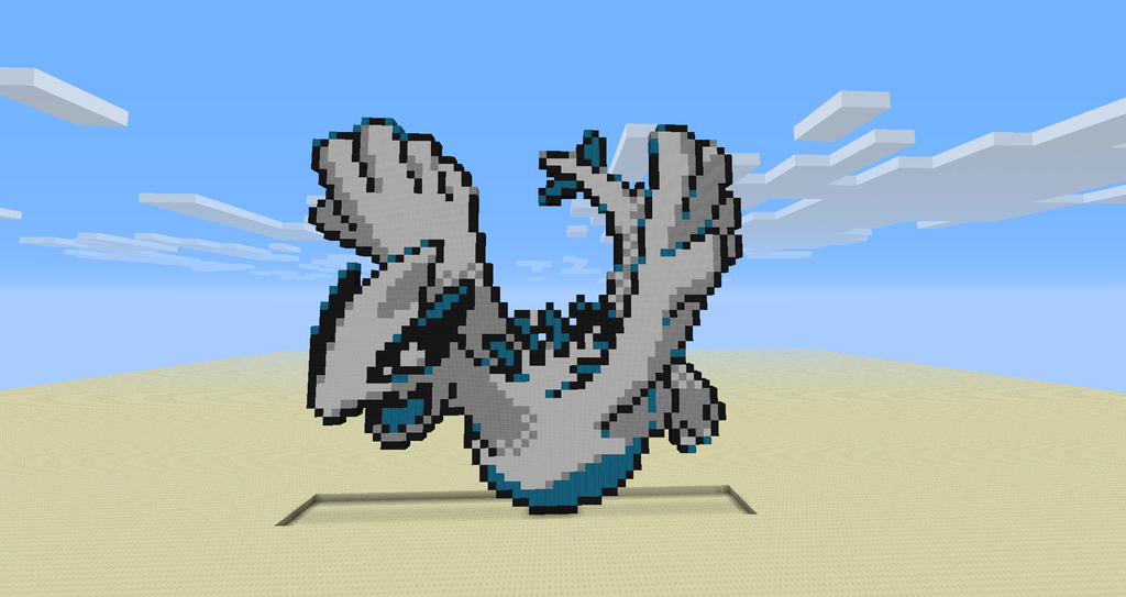 Lugia Pixel Art by Sektor0813 on DeviantArt