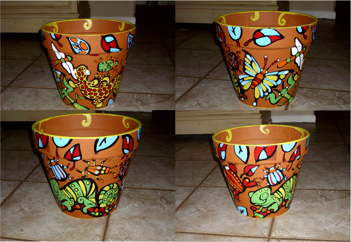 Terracotta Pot Painting