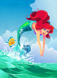 Ariel Illustration