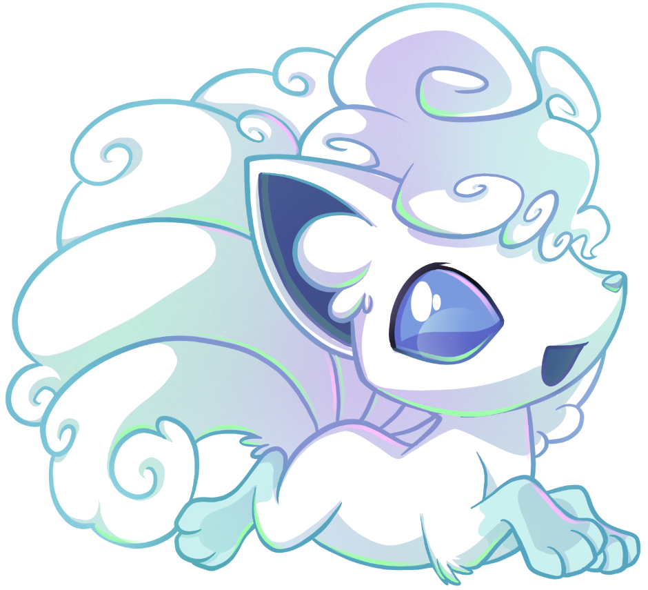 Alolan Vulpix by Kuitsuku on DeviantArt
