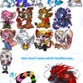 Pets, Chibis, Oekakis, HUGE.