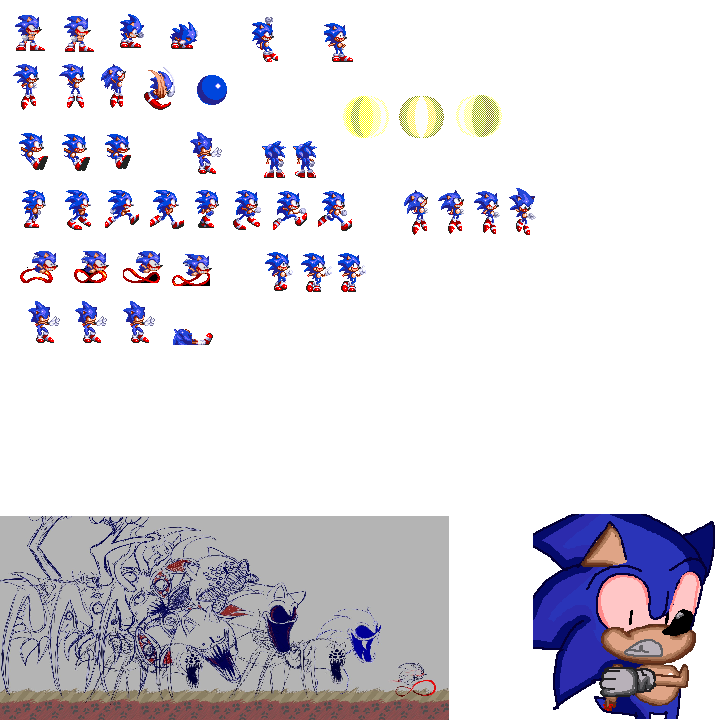 Normal sonic from Sonic.omt concept art by Gustavosantti38w82i8 on ...