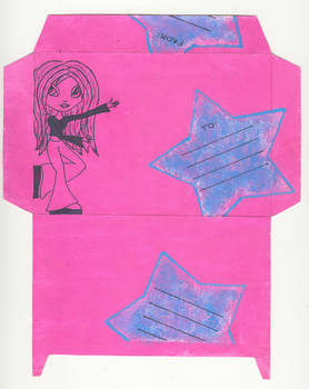 Envelope for girls