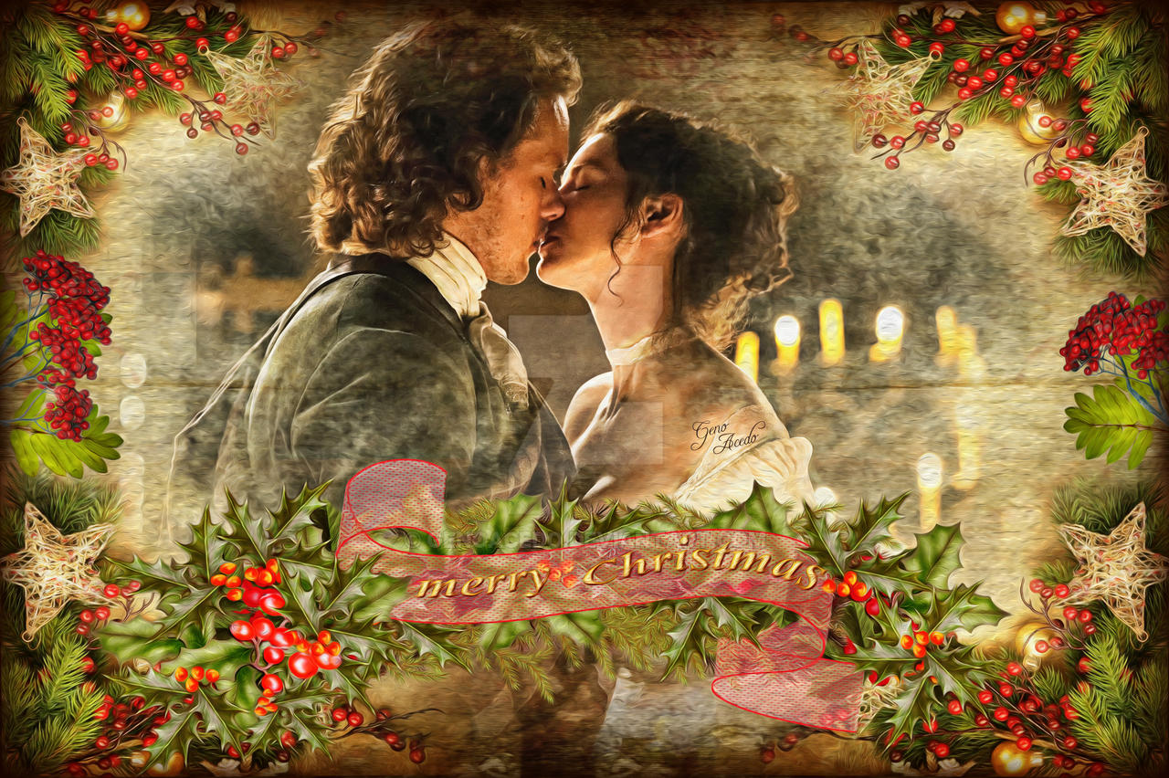 Jamie and Claire -Outlander- Merry Christmas