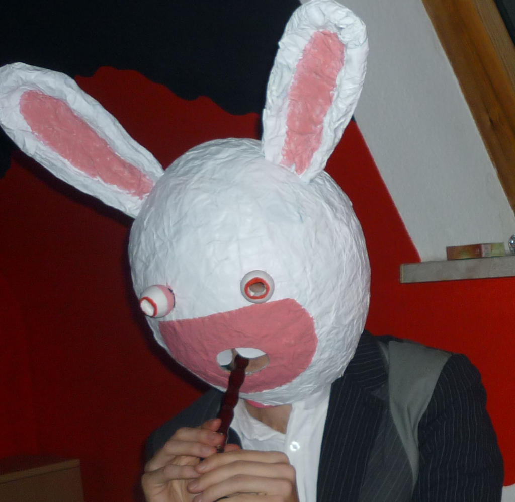 All Raving Rabbids 2 Costumes Raving Rabbid Costume (Head) by Triton2308 on DeviantArt