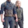 Captain America and Black Widow v2 PNG