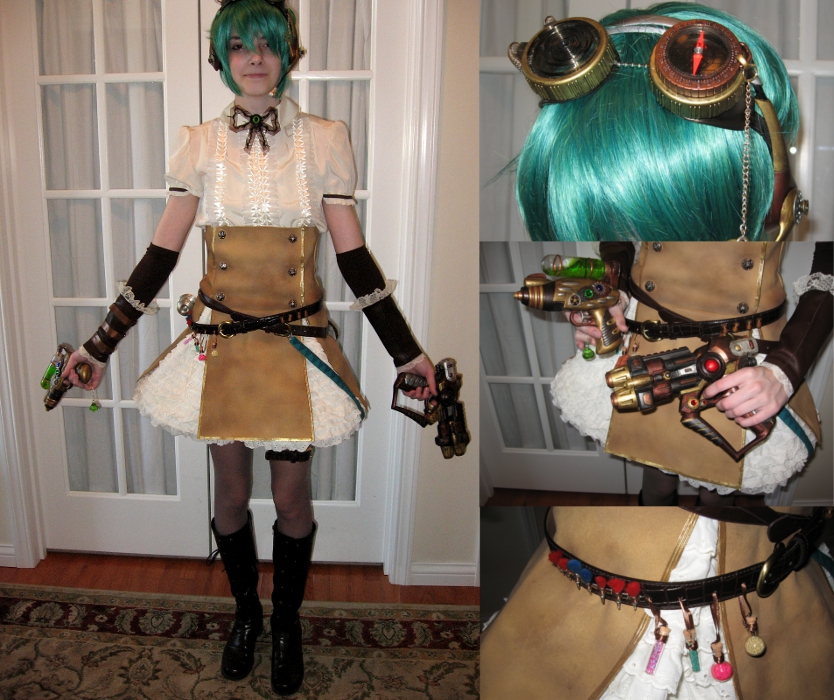 Steampunk Miku WIP 2