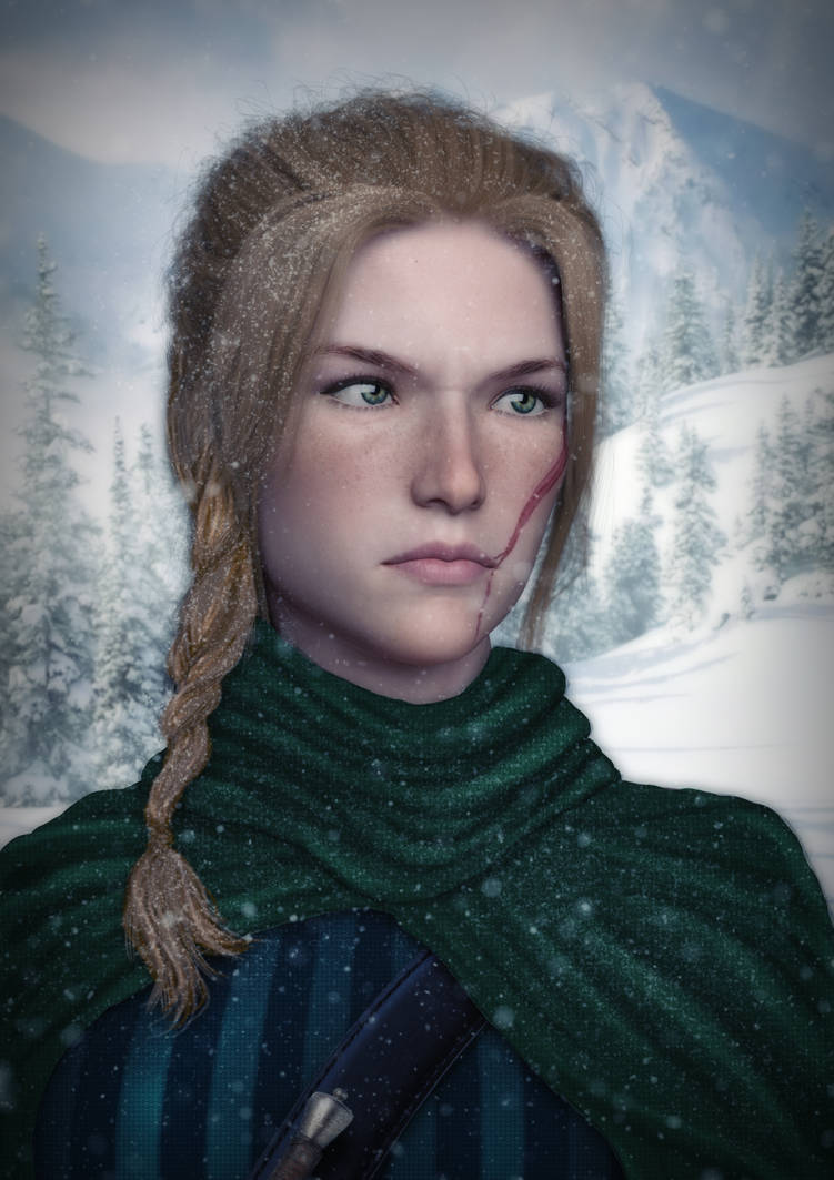 Queen Meve in Mahakam (Thronebreaker) by aschmit on DeviantArt