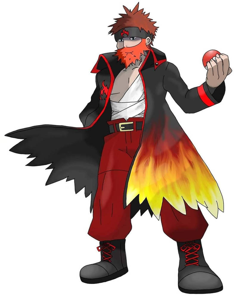 Fire Pokemon Engine Fire Pokemon Trainer by FlutterWitch on DeviantArt
