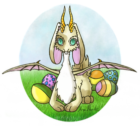 Easter Bunny Dragon