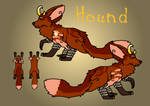 Ref Sheet - Hound by wolfsystemarchive