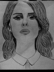 Lana Del Rey Drawing