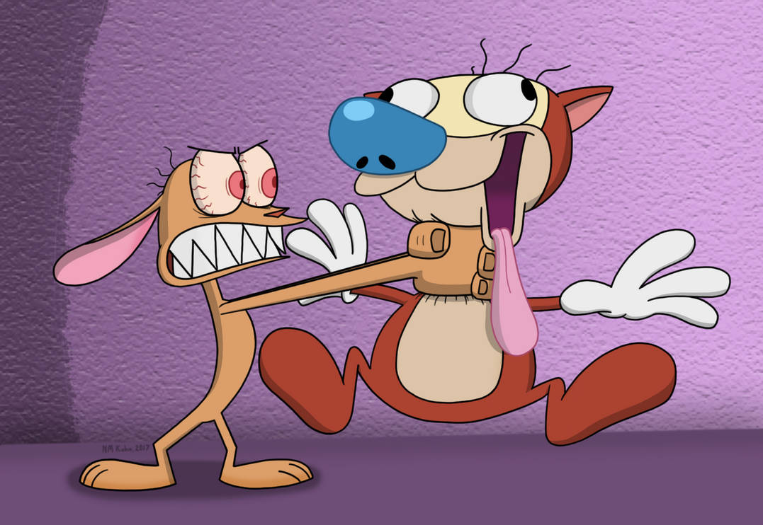 Ren And Stimpy by NM-Kuhn