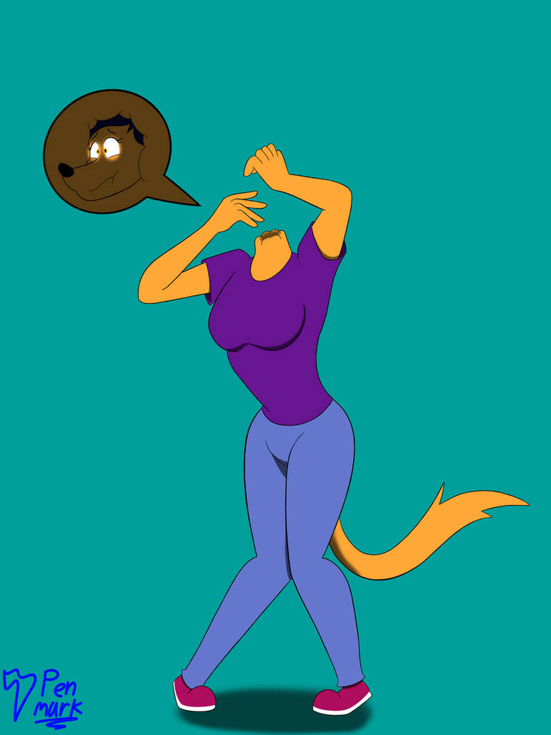 Sinking Head First Deviantart Head stuck olive by penmark23 on DeviantArt
