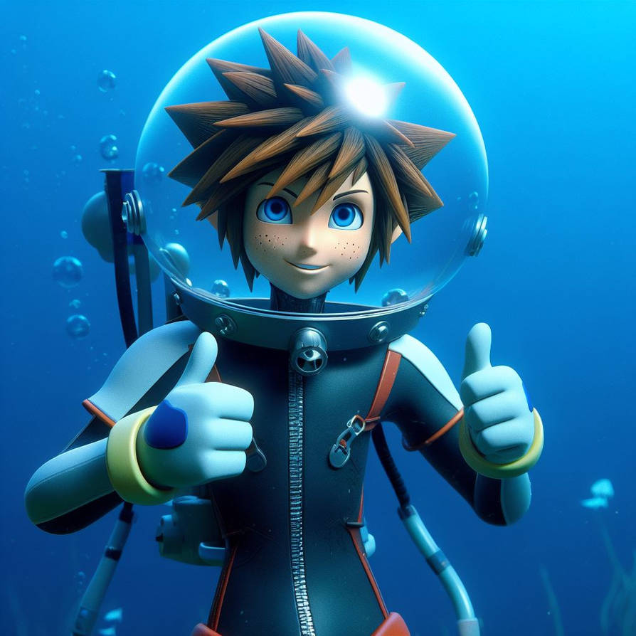 Sora Scuba 4 by SpaceSuitGuy on DeviantArt