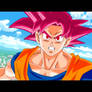 Screenshot SSj God Goku