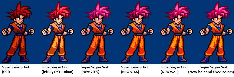 Super Saiyan God Super Saiyan Goku by spriteman1000 on DeviantArt