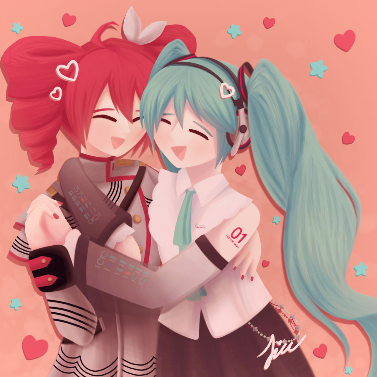 Miku And Teto By JessiePegasus On DeviantArt miku-and-teto-by-jessiepegasus-on-deviantart