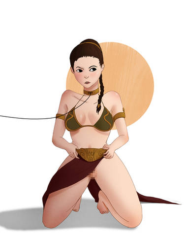 Slave Leia Mina by SnakesNSonicLover -- Fur Affinity [dot] net