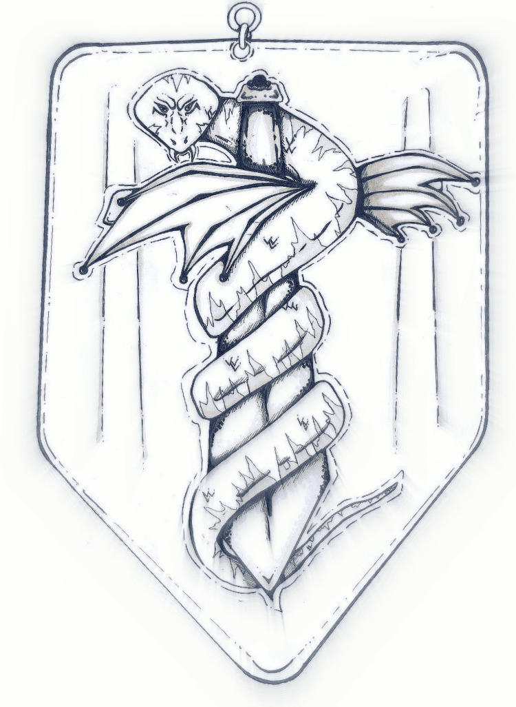Crest Of The Dead FA by daragonblue on DeviantArt