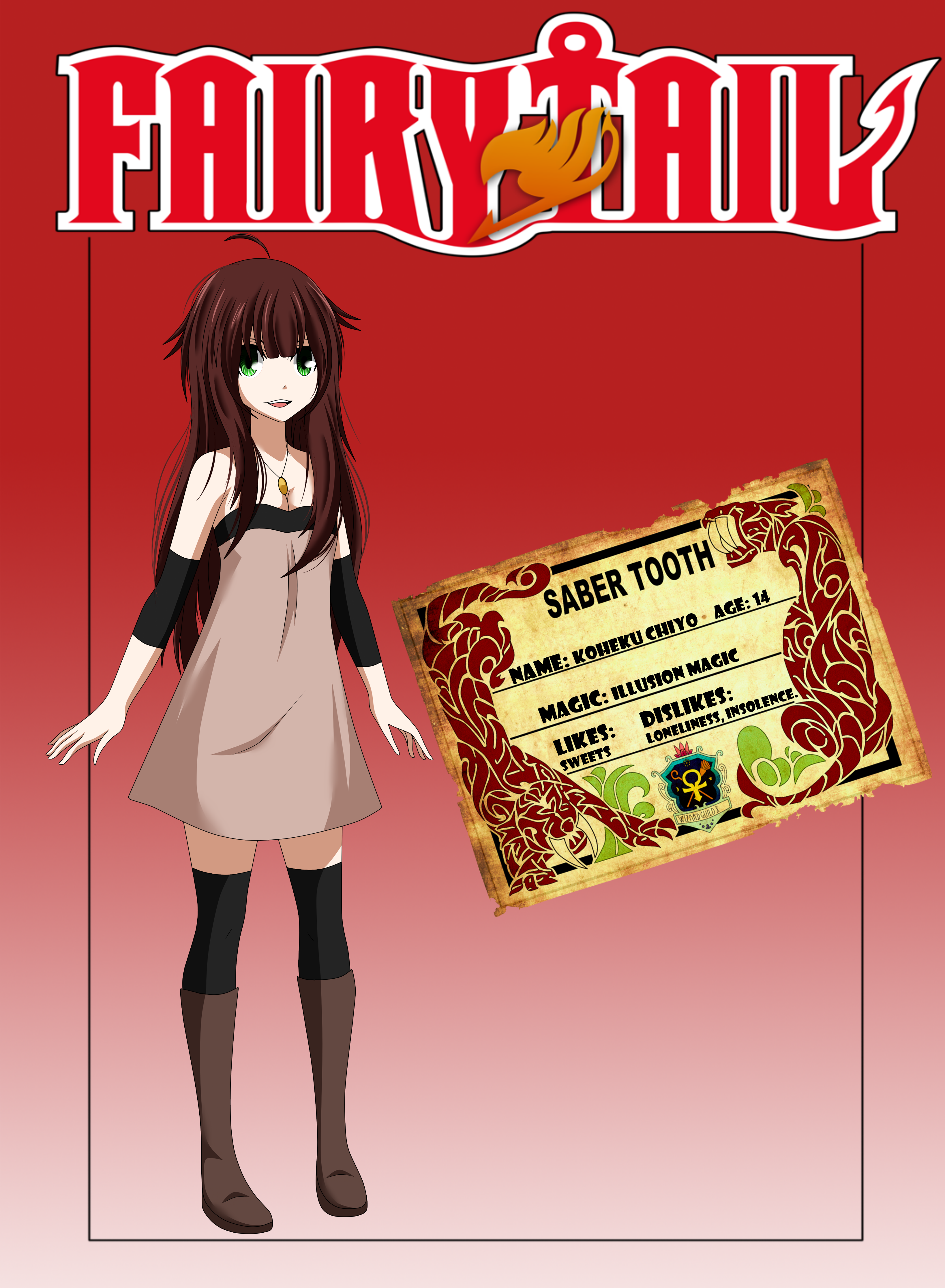 Fairy Tail Oc Koheku Chiyo Guild Card By Asucchi On Deviantart Fairy Tail Oc Koheku Chiyo Guild Card By Asucchi On Deviantart
