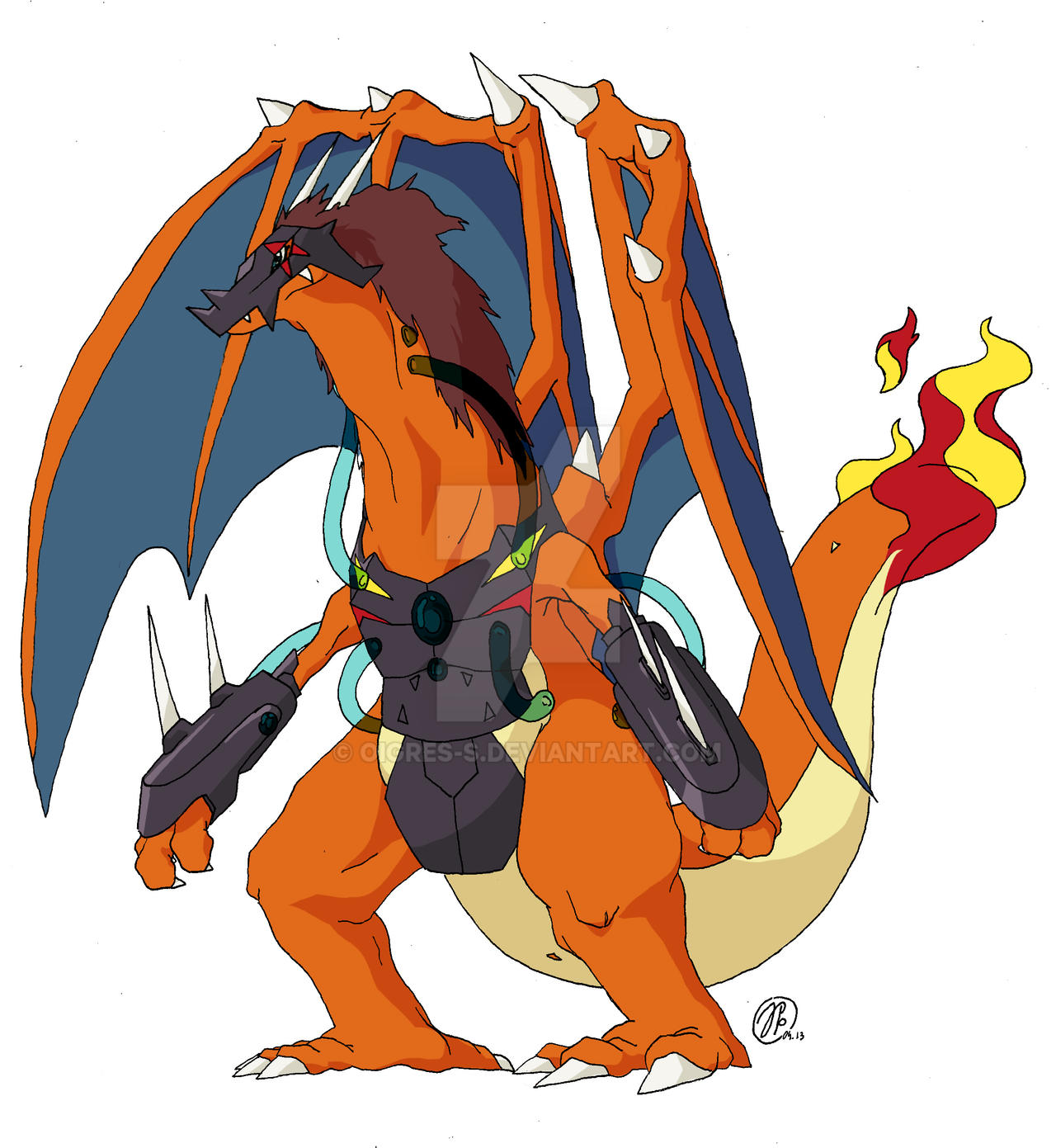 Charizard Writing Charizard (Ultimate Form) by Oigres-S on DeviantArt