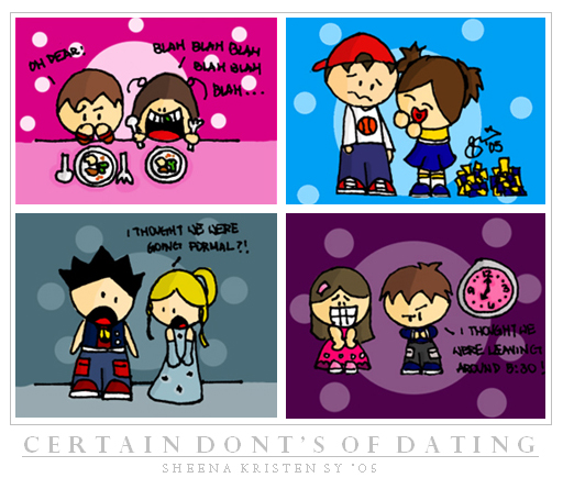 Dont's of Dating