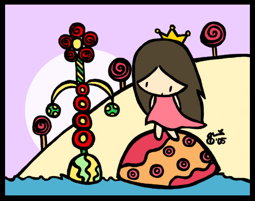 Princess in Candy Land