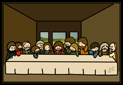 The Last Supper by cippow25 on DeviantArt