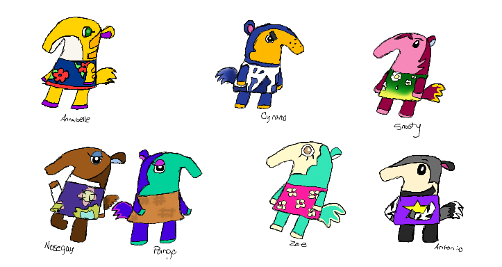 Anteaters Of Animal Crossing by CrunchyButterToast on DeviantArt