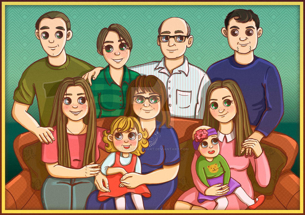 Family Deviantart The family by krivoshapovart on DeviantArt