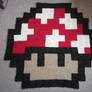 Super Mario Mushroom Rug