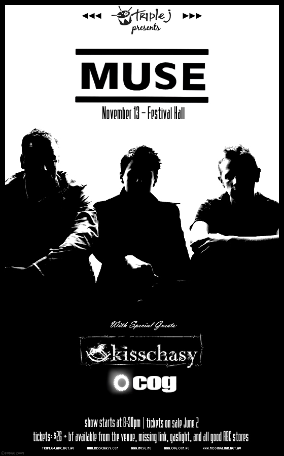 Muse Poster by budgieishere