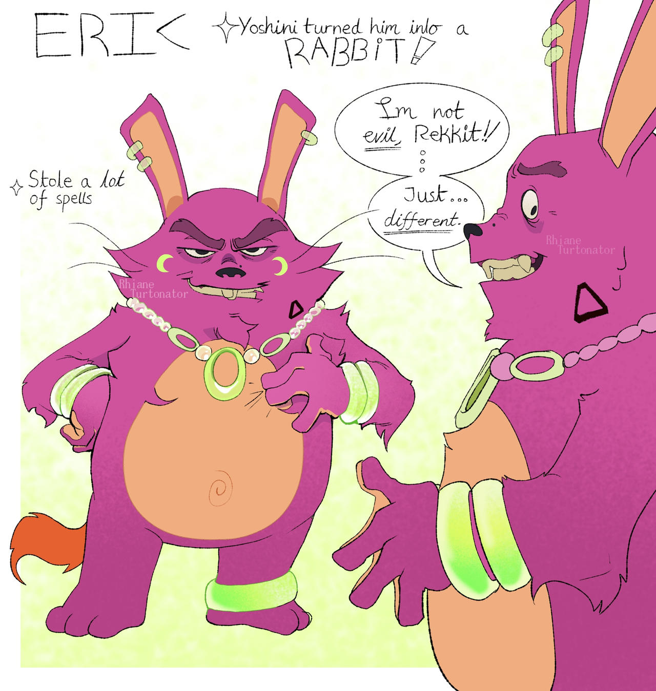 Sarah Rekkit Rabbit Deviantart Rabbit Eric / Rekkit Rabbit oc ! by RhianeTheRandom on DeviantArt