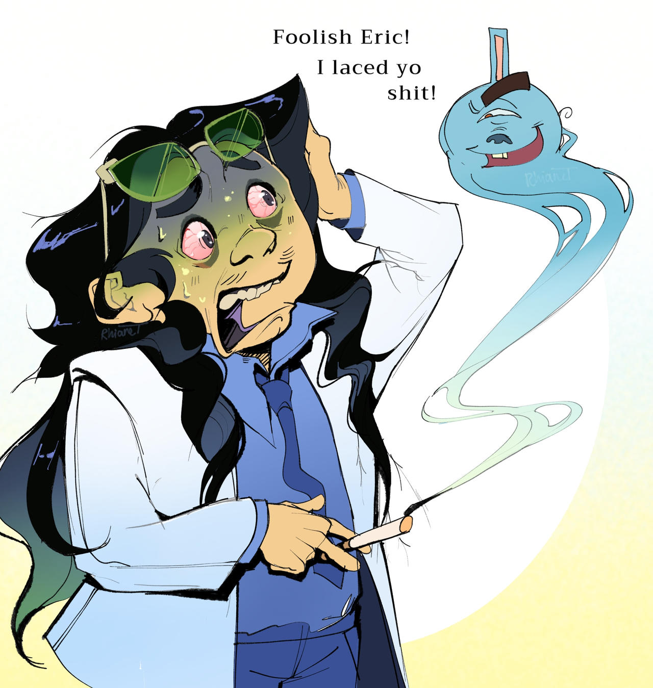 Grumpy Eric Foolish Eric! by RhianeTheRandom on DeviantArt