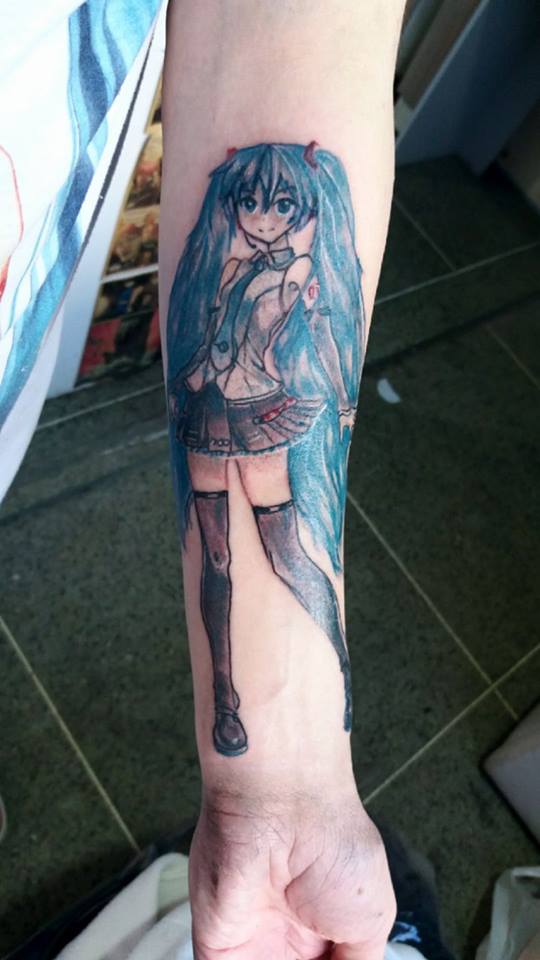 Tattoo Hatsune Miku by Suzuori on DeviantArt